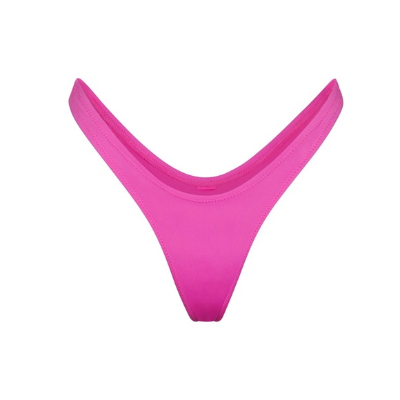 SKIMS Other - SKIMS Swim Micro Tanga Bikini Bottoms in Taffy
